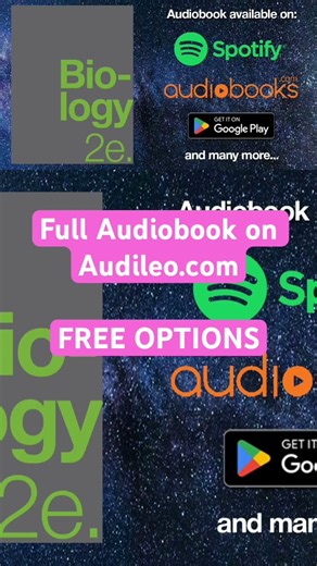 OpenStax Biology 2e Audiobook/Audio Textbook by Audileo #audiotextbook #freetextbook #freeaudiobooks