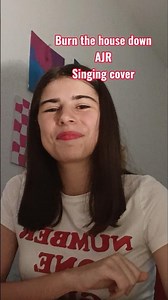 Random Karaoke 🎤 Burn the house down by AJR #vocalcover #singing #singer