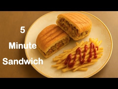 5-Minute ASMR Sandwich 🥪 | Quick & Delicious Cooking Sounds