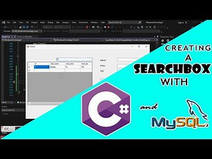 Creating a Search Box with C# and SQL