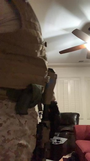 Thought I had the house to myself well time to find out who’s in my house when you’re not here I come. come out and play￼ #Overkill￼￼