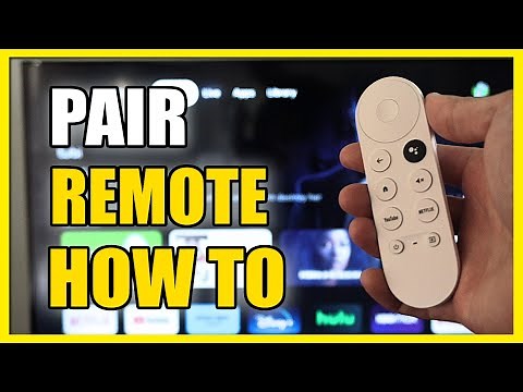 How to PAIR Remote from Bluetooth Button on Chromecast with Google TV (Easy Tutorial)