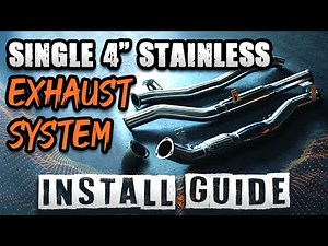 GSL Turbo Back Single 4" Stainless Exhaust System for 79 Series (2017 - Current) | Install Guide