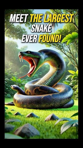 The Biggest Snake in the World: A Mind-Blowing Discovery