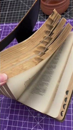 Making of the Websters Dictionary Book Carving. 