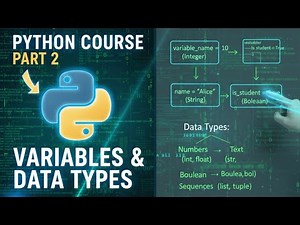 Python Full Course in Hindi | Variables & DataTypes | Part 2 | Arjun Tacker