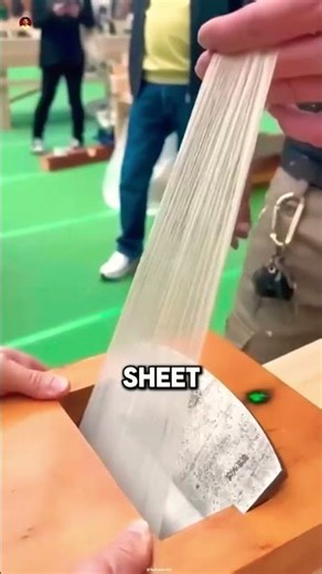 He Shaved Wood So Thin It Became Transparent! 😲