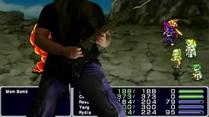 最终幻想4 BOSS战音乐 电吉他版 Final Fantasy IV - Fierce Battle (Boss Theme) on guitar