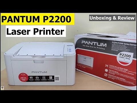 Pantum P2200 Laser Printer Unboxing | Monochrome LaserJet | Best Budget Printer for home, office use