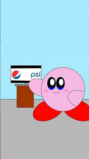 PEPSI (animation meme) #animation #funny #memes #shorts #cute #animationmeme #cartoon #kirby