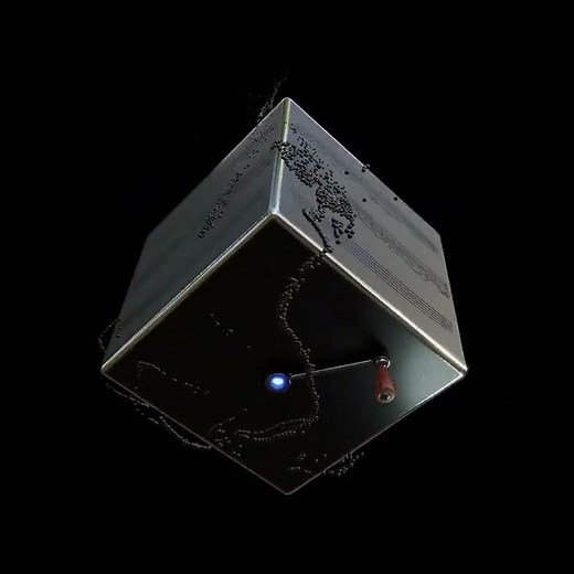 The Music Box - Audioreactive procedural particle setup in Blender 3.x (Download below)