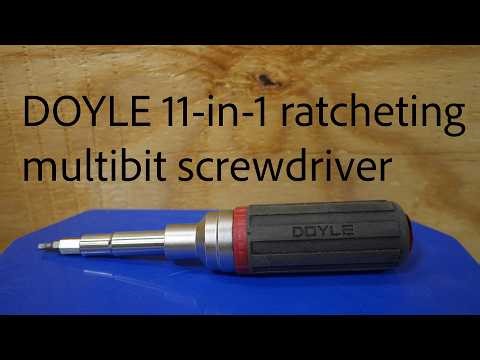Doyle ratcheting screw driver