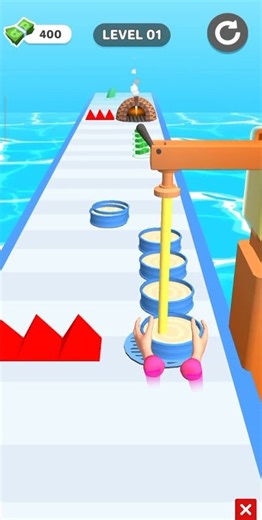 Bakery stake cake making game #games #like #subscribe