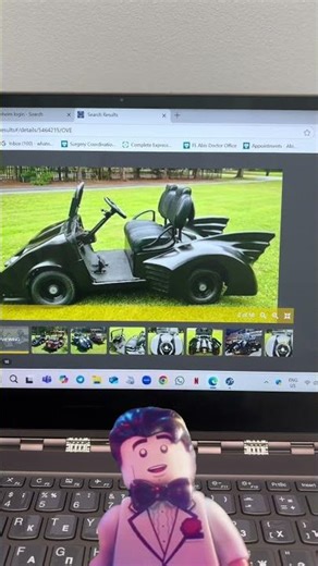 Batmobile in a golf cart shell 🦇