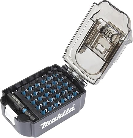 Makita E-03084 Impact Black Bit-Set 31-teilig in Akku-Box, PH, PZ, T Bits 25 mm