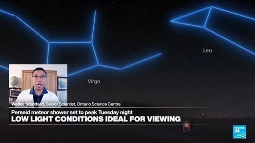 Stars in your eyes: Venus and Jupiter visible to the naked eye as summer's best meteor shower peaks