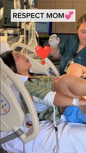 Natural Normal Delivery baby birth vlog respect mom 💞#shorts #baby #born #newborn #mom