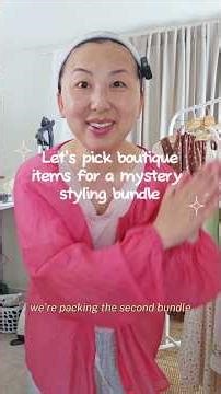 Packing my second Kanuevue mystery bundle | www.kanuevue.com #smallbusinessowner #packanorderwithme