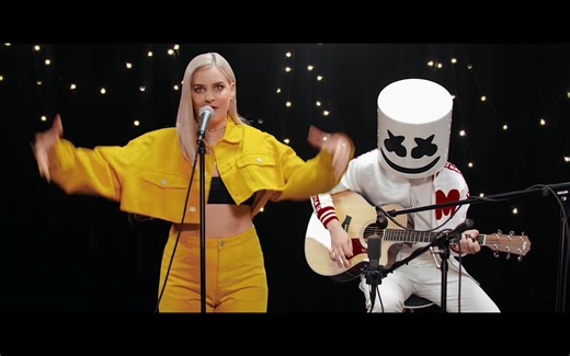 【Marshmello&Anne Marie】FRIENDS (Acoustic Video) -OFFICIAL FRIENDZONE ANTHEM