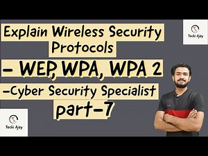 wireless security protocols in hindi || wep protcal in hindi