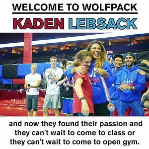 3.3K views · 68 reactions | We're excited to announce Kaden Lebsack is joining the Wolfpack Ninja Pro team!  Kaden is the reigning Wolfpack Ninja Tour Youth Champion as well the 2018 UNAA Youth World Champion. Get to know more about Kaden and his family- the owners of Ninja Intensity, in our new podcast: https://bit.ly/2NOiOz5 | Wolf Pack Ninjas | Facebook