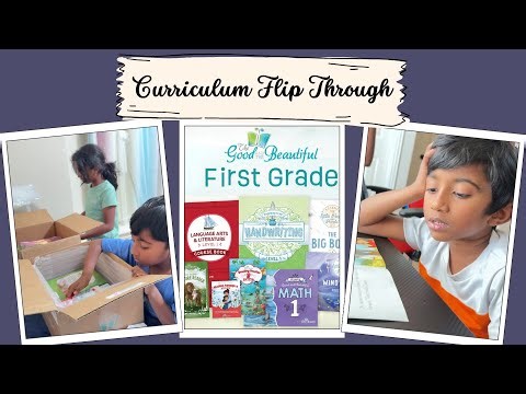 1st Grade Homeschool Curriculum Flip Through | The Good and the Beautiful 2025