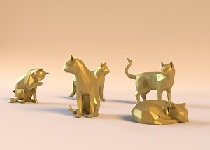 How to assemble a 3D paper sculpture