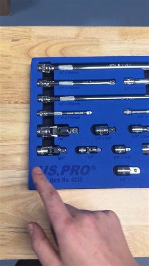 Discover the 20pc Extension Socket Adapter Set from US PRO