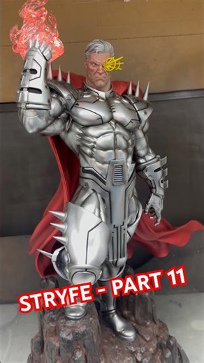 Stryfe - Part 11 #art #asmr #marvel #tutorial #stryfe #3dprinting #reels #shorts #statue