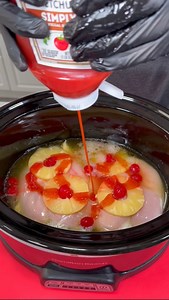 330K views · 1.5K reactions | Twist on Hawaiian chicken He creates the perfect Hawaiin chicken in his crockpot This original video was produced by Rick Lax Productions and Jennie Carroll | Playing with Food | Facebook