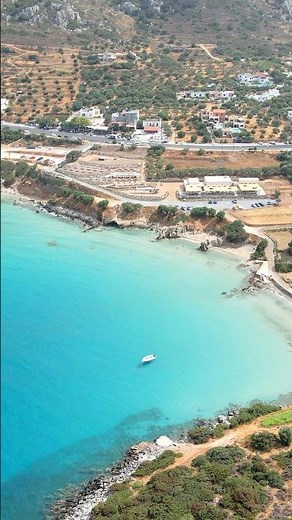 Voulisma Beach Crete 🇬🇷 | Turquoise Water Like the Caribbean