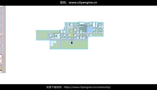 CityEngine城市三维场景程序化生成