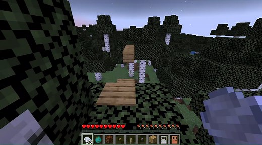 The new wind charge items in today's snapshot (24w06a) can act as a double jump item.