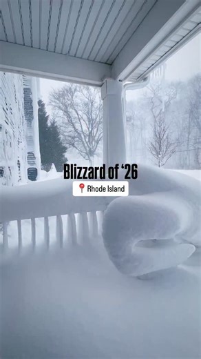 What 3 FEET of snow looks like in the jackpot zone of the Blizzard of ’26 😮 For reference, before the Feb 23, 2026 Blizzard, single-day snowfall records for MA and RI were 31.9” in Worcester (2015) and 30” in Woonsocket (1978). This storm basically shattered every record ❄️🧾🔨 Snowfall totals for the Blizzard of 2026: TF Green Airport, RI — 37.9” Warwick, RI — 36.2” Providence, RI — 36.0” North Kingstown, RI — 36.0” Warren, RI — 35.5” North Kingstown, RI — 35.0” Whitman, MA — 33.7” Glocester, 