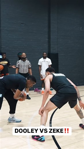 Off The Dribble on Instagram: "Y’all hit the view goal… so here’s a VERY good bonus game…Dooley vs Zeke!😳 Zeke’s a certified pro, G League experience, battle-tested in 1v1s, tough as they come. Dooley been making a name in the space as one of the best shooters… but this his TOUGHEST game yet. Who y’all got? 🏀"