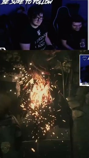 Resident Evil 2 - JESUS CHRIST! #jumpscare #horrorgaming #scary