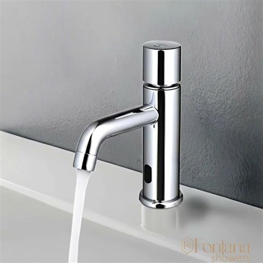 Fontana SensorElite™ Series Chrome Commercial Automatic Sensor Faucet FS-BCASF12