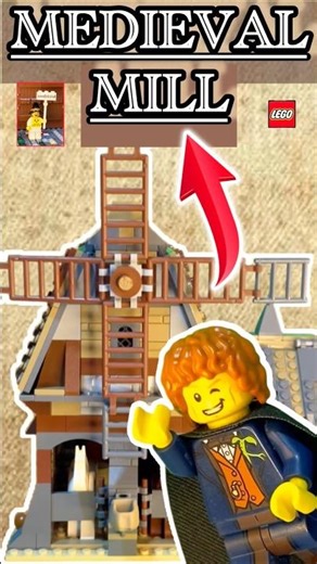 MOC “MEDIEVAL MILL”. #alanbrickboss #lego #fyp #fypシ #viral #viralvideo #recommended #new #youtube