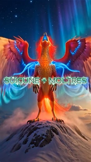 What Happens When Suicune & Moltres Fuse? Auralune Rises! 🔥💧