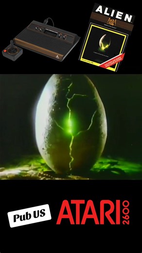 Alien: Atari 2600 video game (20th Century Fox Games commercial, 1982) 🔥