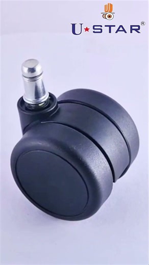UStar Twin Wheel White Office Chair Caster Wheels #chairwheels #ytshorts