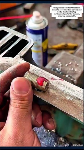 Metal Threading Magic: Tapping Skills Unleashed!