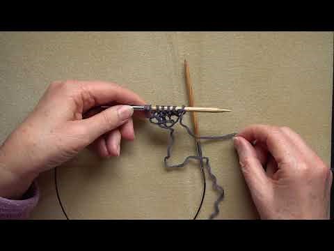 Shetland Half Hap Shawl, Starting the Shawl