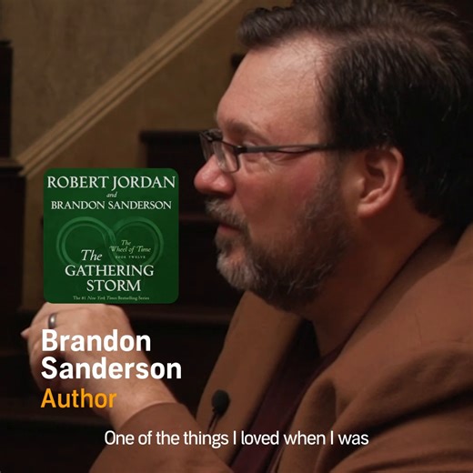 14K views · 30 reactions | 'Wheel of Time' series co-author Brandon Sanderson reveals the one giveaway that separates the audiobook listeners from the book readers–and we have narrators Kate Reading and Michael Kramer to thank! | Audible | Facebook
