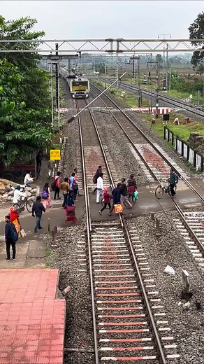 Train Coming Platform | Indian life lines