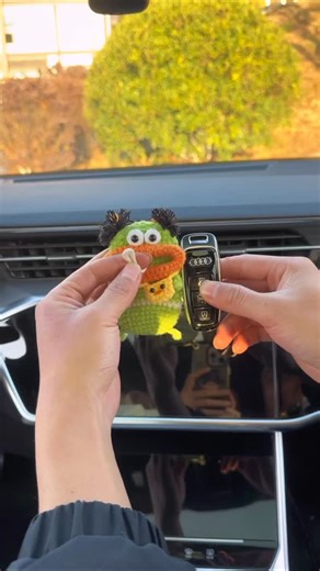 Decoration💫 on Instagram: "Winter is here! ❄️ Time to dress your keys too — this cozy knitted key cover is the perfect seasonal touch! 🧶✨ #KeyCover #WinterStyle #CuteAccessories #KnittedKeychain #WarmVibes #KeyStyle #GiftIdea"