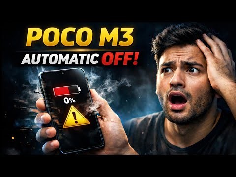 Poco m3 automatic switch off problem | poco m3 on off problem | poco m3 auto restart problem fix