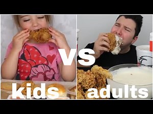 kids vs adults:mukbang p2