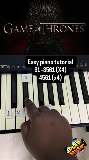 🎹 Game of Thrones Theme | EASY Piano Tutorial