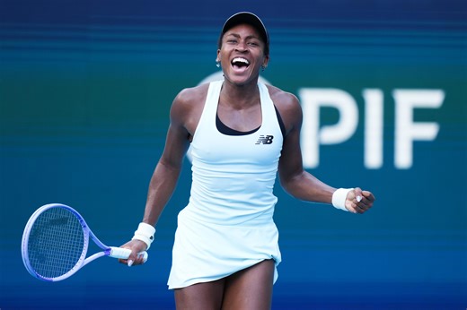 Coco Gauff easily advances to Miami Open finals at Hard Rock Stadium